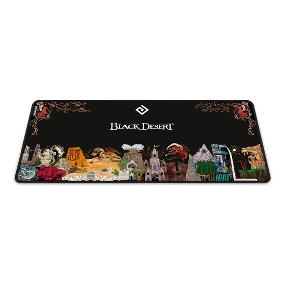Imagem do produto Mousepad Redragon Black Desert Online Flick Xl Preto P032bdo Preto Black Desert Online