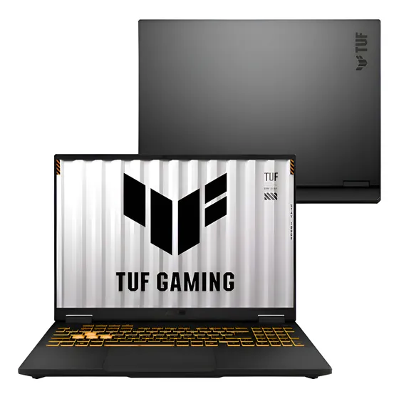 Imagem do produto Notebook Asus Tuf Gaming F16 Fx608jhr Nvidia Rtx 5050 Intel Core I7 14650hx 16gb Ram 512gb Ssd Windows 11 Home Tela 16 165hz Nível Ips Cinza - Rv016w