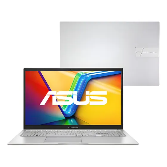 Imagem do produto Notebook ASUS Vivobook 15 X1504VA Intel Core i5 1334U 16Gb Ram 1TB SSD Linux KeepOS Intel Iris Xe Tela 15,6" LED FHD Silver NJ2247