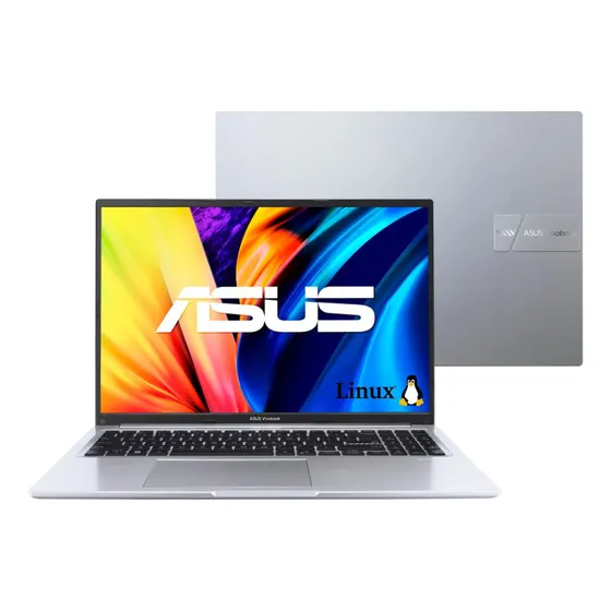 Imagem do produto Notebook Asus Vivobook 16 Intel Core I7 1355u 8gb 512ssd Ips Cool Silver