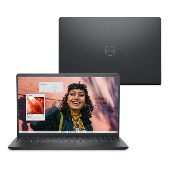 Imagem do produto Notebook Dell Intel Core 3-100u 8gb 512gb Ssd Linux 15.6'' Preto