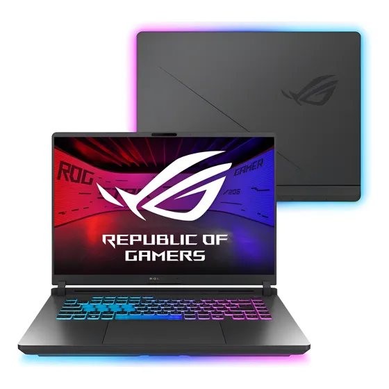 Imagem do produto Notebook Gamer Rog Strix Rtx 5070 Core I9 32gb 1tb Ssd W11 Eclipse Gray