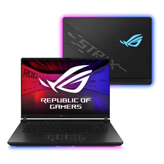 Imagem do produto Notebook Rog Strix Scar 18 Rtx5090 Core Ultra 9 64gb 4tb W11 Off Black