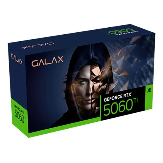 Imagem do produto Placa De Vídeo Galax Geforce Rtx 5060 Ti 1-click Oc 16gb