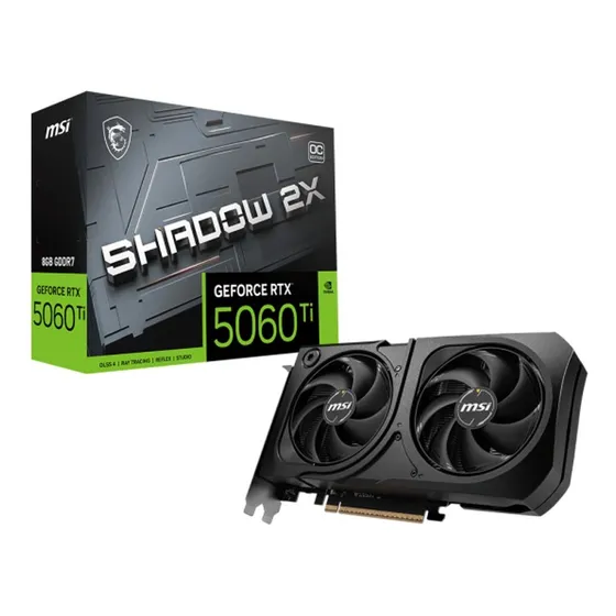 Imagem do produto Placa De Video Geforce Nv Msi Rtx5060ti 8g Shadow 2xoc Plus