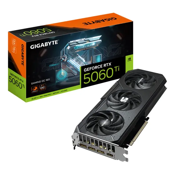 Imagem do produto Placa de vídeo Gigabyte Geforce Rtx 5060 Ti Gaming Oc 16g