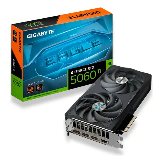 Imagem do produto Placa De Vídeo Gigabyte Rtx 5060ti 8gb Gddr7 Oc-8gd