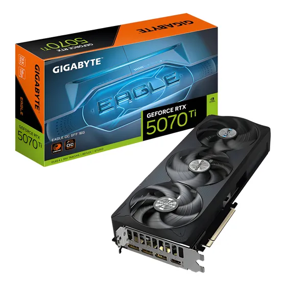 Imagem do produto Placa de vídeo Gigabyte Rtx 5070 Ti 16gb Gdr7 Eagle