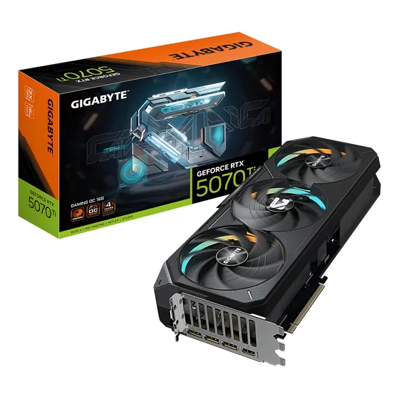 Imagem do produto Placa de vídeo Gigabyte Rtx 5070 Ti 16gb Gdr7 Gaming Oc