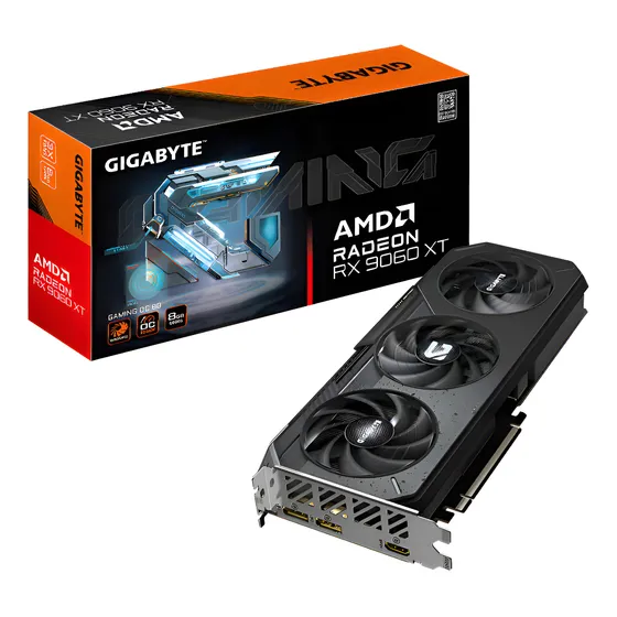 Imagem do produto Placa De Video Gigabyte Rx 9060 Xt Gaming Oc 8gb Gddr6
