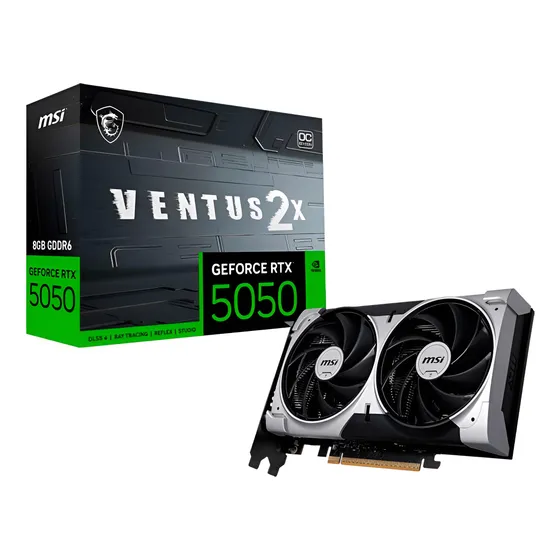 Imagem do produto Placa De Video Msi Geforce Rtx 5050 Ventus 2x Oc 8gb Gddr6
