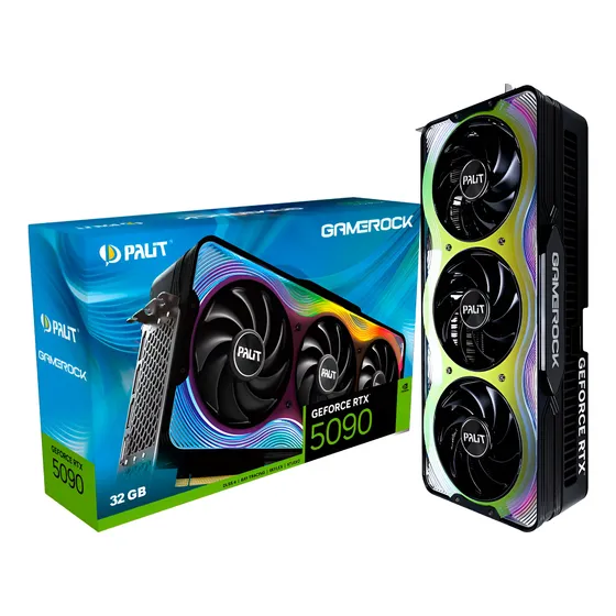 Imagem do produto Placa De Video Palit Geforce Rtx 5090 Gamerock 32gb Gddr7