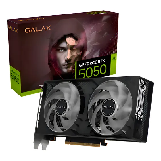 Imagem do produto Placa De Vídeo Rtx 5050 8gb Gddr6 128bits Galax Gamer