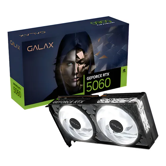 Imagem do produto Placa De Video Rtx5060 8gb Black Gf 1-click Oc Galax