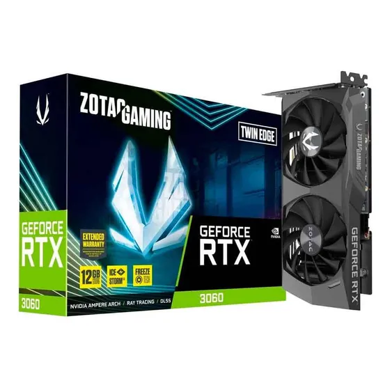 Imagem do produto Placa De Video Zotac Geforce Rtx 3060 Twin Edge 12gb Gddr6