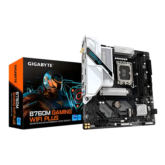 Imagem do produto Placa Mãe Gigabyte B760m Gaming Wifi Plus (rev. 1.1) Ddr5