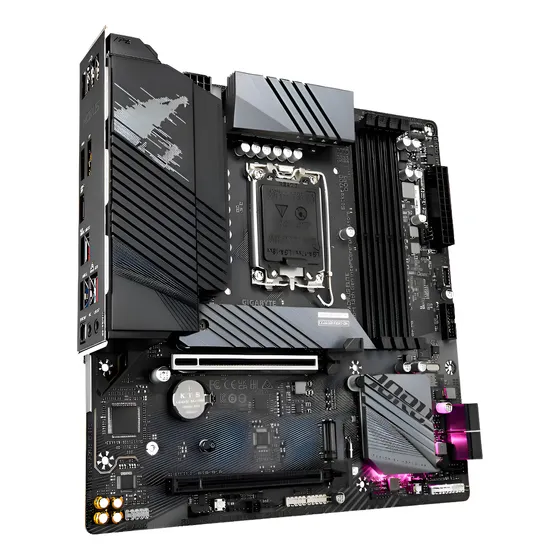 Imagem do produto Placa Mãe Gigabyte Intel 1700 B760m Aorus Elite 4x Ddr5 Matx Cor Preto