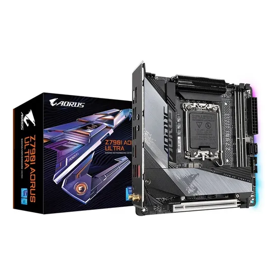 Imagem do produto Placa Mãe Gigabyte Z790i Aorus Ultra Lga 1700 Ddr5 M.2