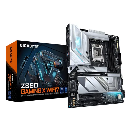 Imagem do produto Placa Mãe Gigabyte Z890 Gaming X Wifi 7 Intel Lga1851 4xddr5 Cor Preto