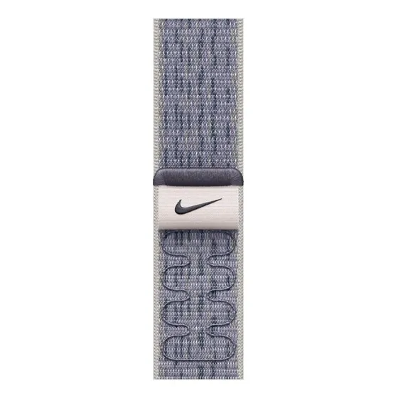 Imagem do produto Pulseira Apple Watch 42 Mm, Loop Esportiva Nike Cinza/azul