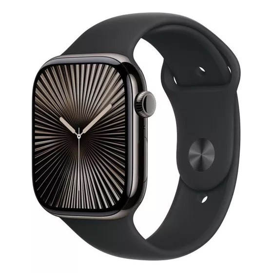 Imagem do produto Pulseira Apple Watch Esportiva 46 Mm, Apple, Preto - Distribuidor Autorizado