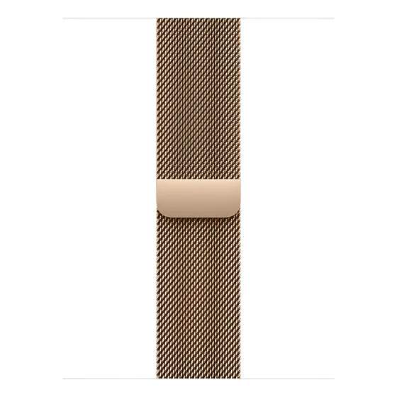 Imagem do produto Pulseira para smartwatch Apple Apple Watch Pulseira Estilo Milanês Dourada Tamanho da pulseira Tamanho único Tamanho da caixa 40 mm - Distribuidor Autorizado