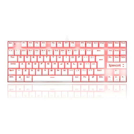 Imagem do produto Redragon Kumara LED Vermelho Lunar White Switch Azul