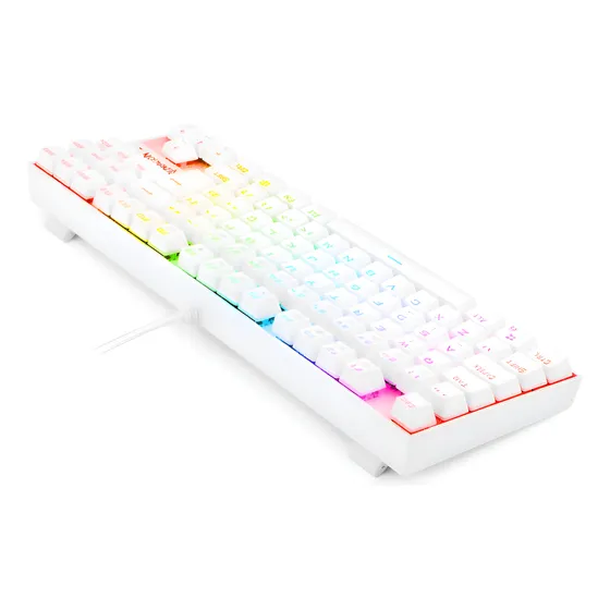 Imagem do produto Redragon Kumara Rgb Lunar White Switch Marrom Lunar White Português Abnt2