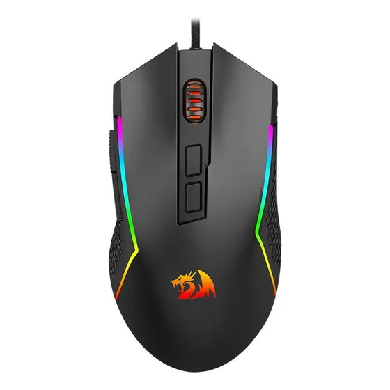 Imagem do produto Redragon Trident Lite Rgb Preto 8000 Dpi Paw3104 M613-rgb Preto