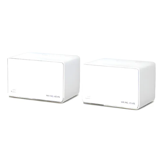 Imagem do produto Roteador Mesh Wi-Fi 6 Gigabit Dual-Band AX3000 Halo H80x com 2 unidades Mercusys