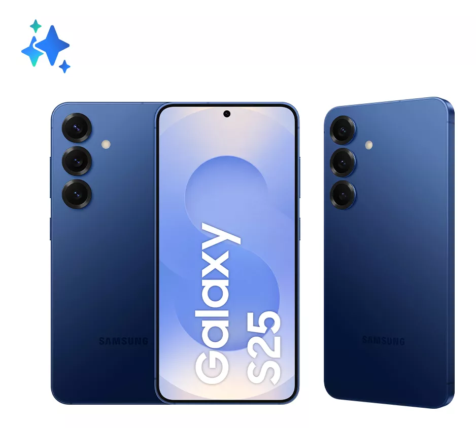 Imagem do produto Celular Samsung Galaxy S25 5G, 256GB, 12GB, Câmera Tripla - Azul marinho