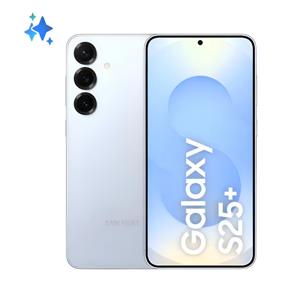 Imagem do produto Celular Samsung Galaxy S25+ 5g, 256gb, 12gb, Câmera Tripla - Azul