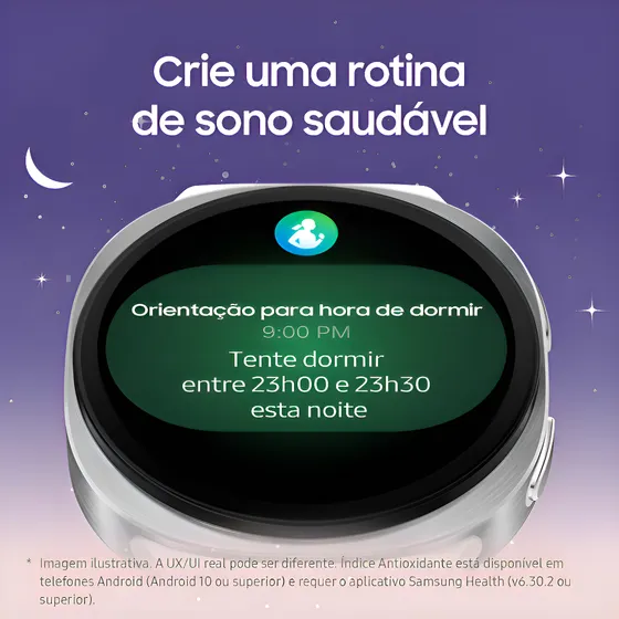 Imagem do produto Samsung Galaxy Watch8 Smartwatch 44mm Bt, Galaxy Ai Branco Milanês Cinza-escuro Cinza-escuro