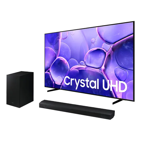 Imagem do produto Samsung Smart TV 50" Crystal UHD 4K 2025 + Soundbar HW-B550