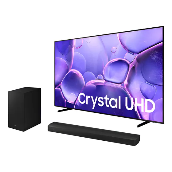 Imagem do produto Samsung Smart TV 55" Crystal UHD 4K 2025 + Soundbar HW-B550
