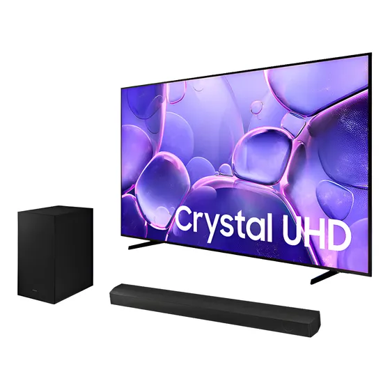 Imagem do produto Samsung Smart TV 65" Crystal UHD 4K 2025 + Soundbar HW-B550
