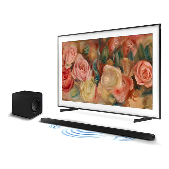 Imagem do produto Samsung Smart TV 65" QLED 4K The Frame + Soundbar HW-S800D