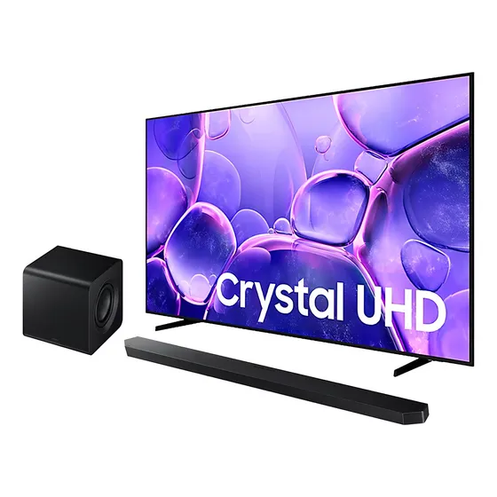 Imagem do produto Samsung Smart TV 85” Crystal UHD 4K 2025 + Soundbar HW-Q800F