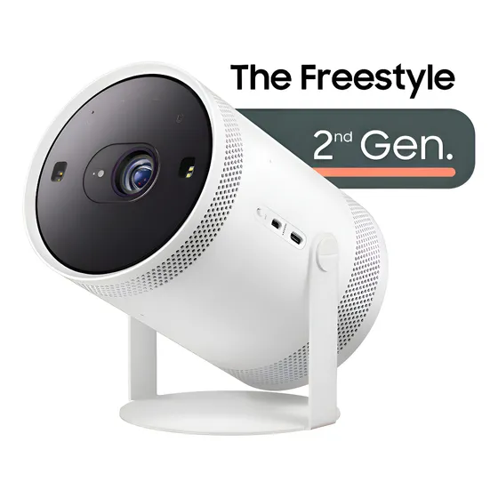 Imagem do produto Samsung The Freestyle 2nd Gen Projetor Smart Portátil Cor Branco