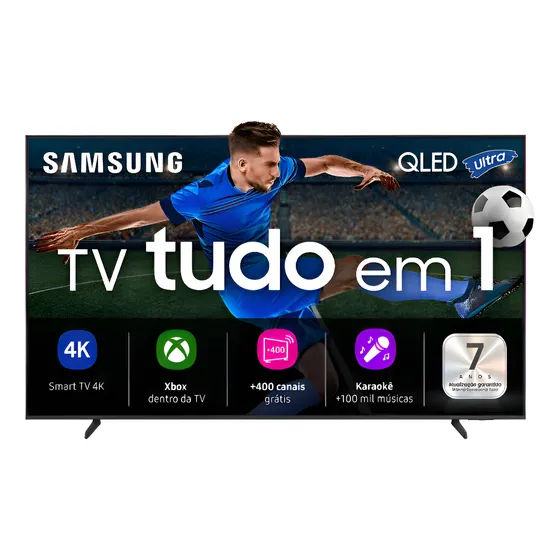Imagem do produto Samsung Vision Ai Tv 55 Qled 4k Qef1 2025
