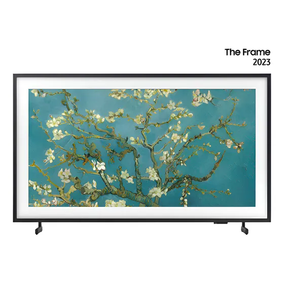 Imagem do produto Smart Tv 32'' Qled The Frame QN32LS03CBGXZD Preto Samsung