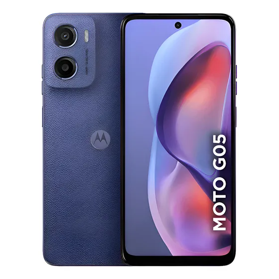 Imagem do produto Smartphone Motorola Moto g05 - 128GB 12GB (4GB RAM + 8GB Ram Boost) e Camera 50MP com AI Bateria de 5200 mAh Tela 6.7" com Superbrilho - Violeta