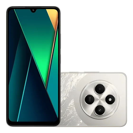 Imagem do produto Smartphone Poco C75 6+6gb Ram 128gb, Dourado Dourado