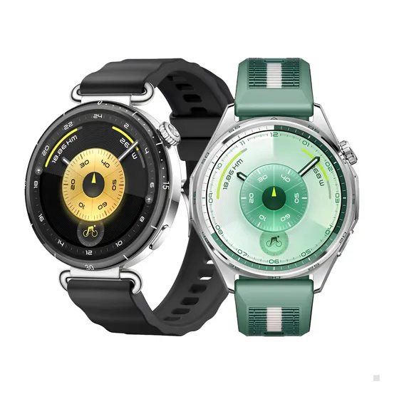 Imagem do produto Smartwatch Huawei Gt 6 46mm Verde + Gt 6 41mm Preto