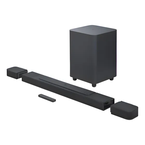 Imagem do produto Soundbar Jbl Bar 1000 440w 7.1.4 Canais - Jblbar1000problkbr Fonte de alimentação: 100 a 240 V CA, ~ 50/60 Hz