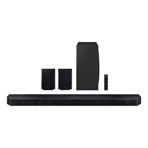 Imagem do produto Soundbar Samsung Hw-q930d, Com 9.1.4 Canais Cor Titan black