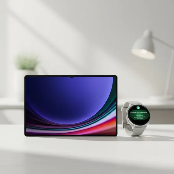 Imagem do produto Tablet S11 Ultra Wifi, 512gb, 12gb Ram, Galaxy Ai + Watch8 40mm Lte Prata