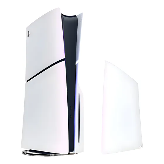 Imagem do produto Tampa Do Console Playstation 5 Slim Chroma Pearl