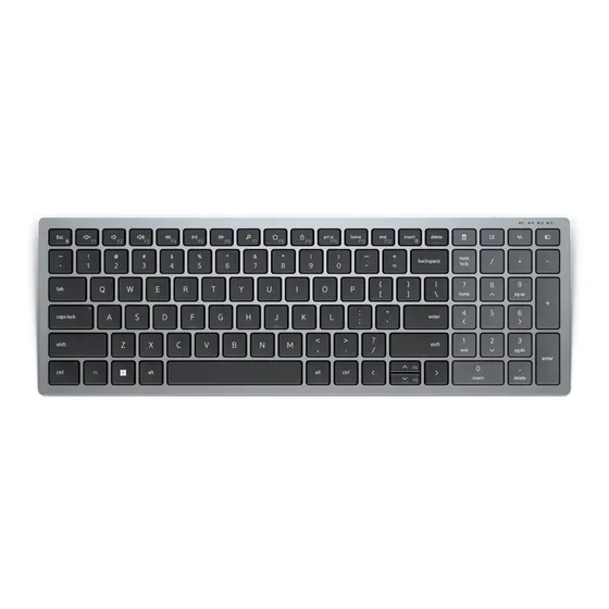 Imagem do produto Teclado Bluetooth Compacto Dell Kb740 Cor de teclado Preto