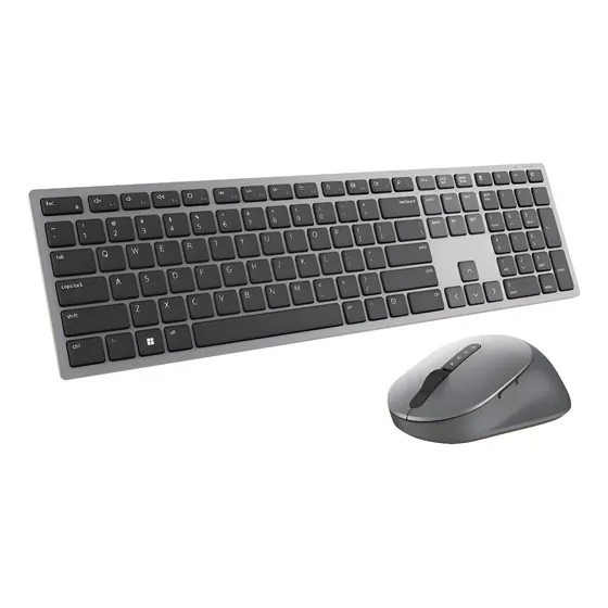 Imagem do produto Teclado E Mouse Bluetooth Multi-dispositivos Dell Km7321w Cor do teclado Preto - ABNT2